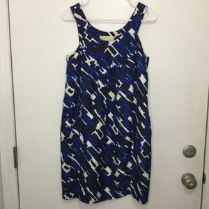 Michael Kors shift dress 100%‎ silk womens size 6